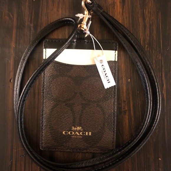 Coach Accessories - COACH Women's Lanyard Id Identification Case